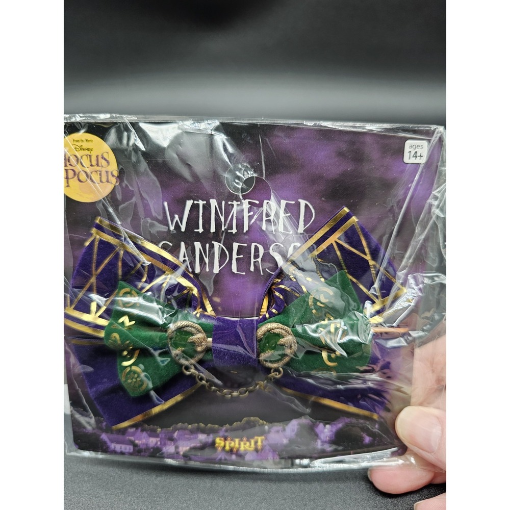 Disney's‎ Hocus Pocus Winifred Sanderson Bow Tie Accessory Halloween Costume